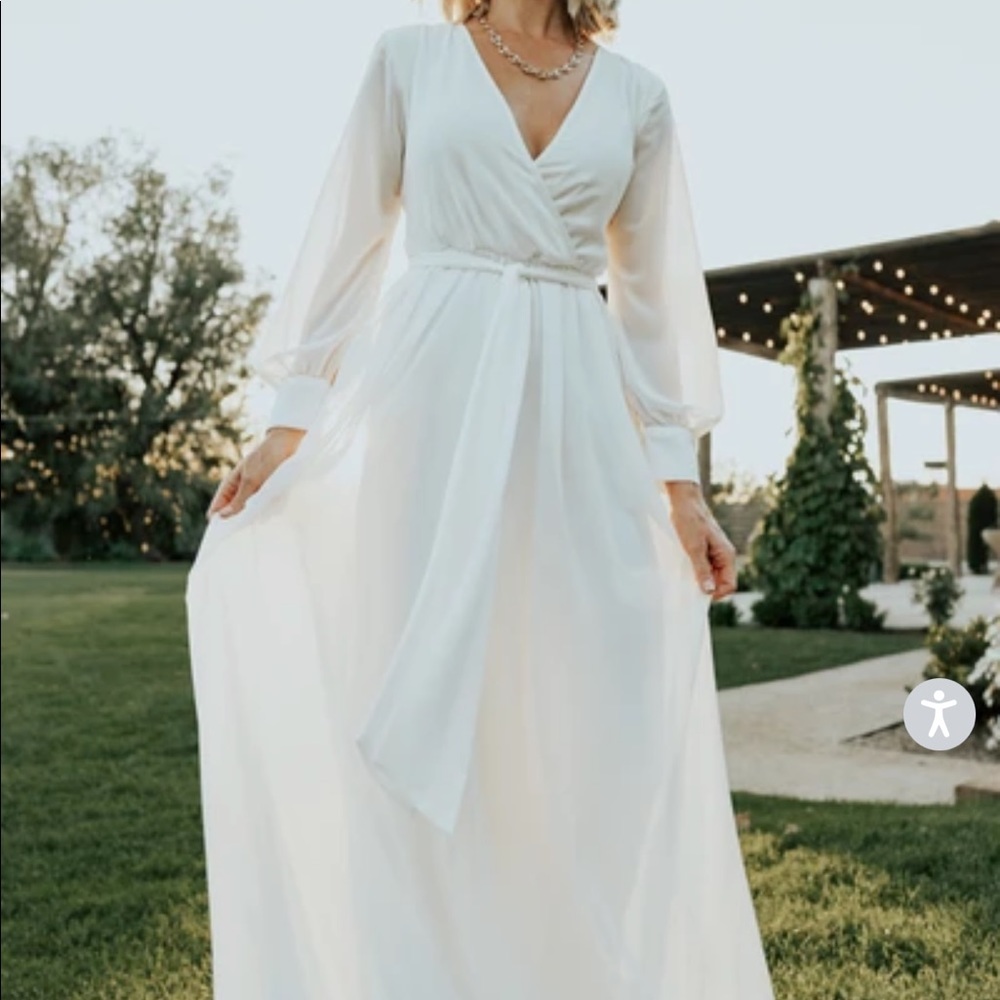 🤍 Baltic Born Lydia Maxi Dress, Off White Medium